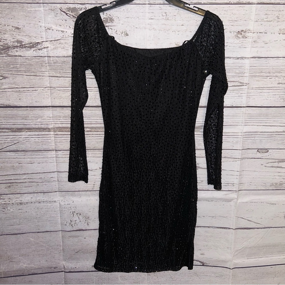 NWT Windsor Rhinestone Dress - Picture 2 of 5